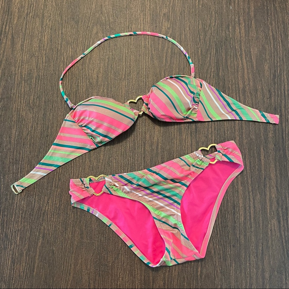 4/$25 Victoria’s Secret Striped Bikini